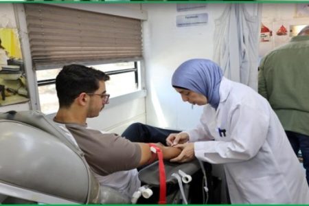 عمان الأهلية تنظم حملة للتبرع بالدم